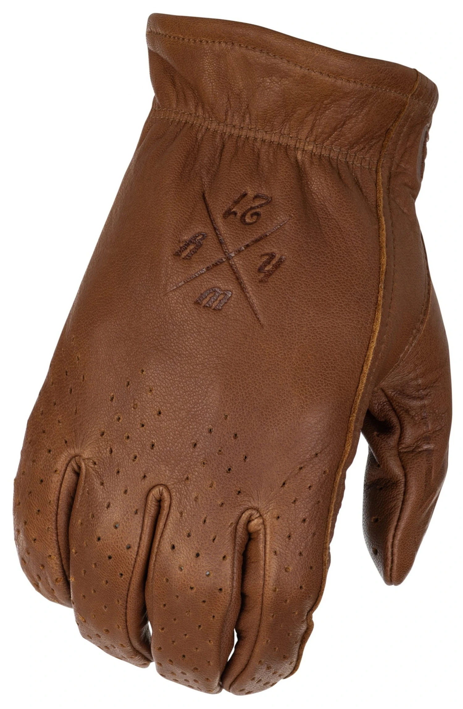 Short Cuff Gloves Highway 21 Louie Perforated Gloves - Image 3