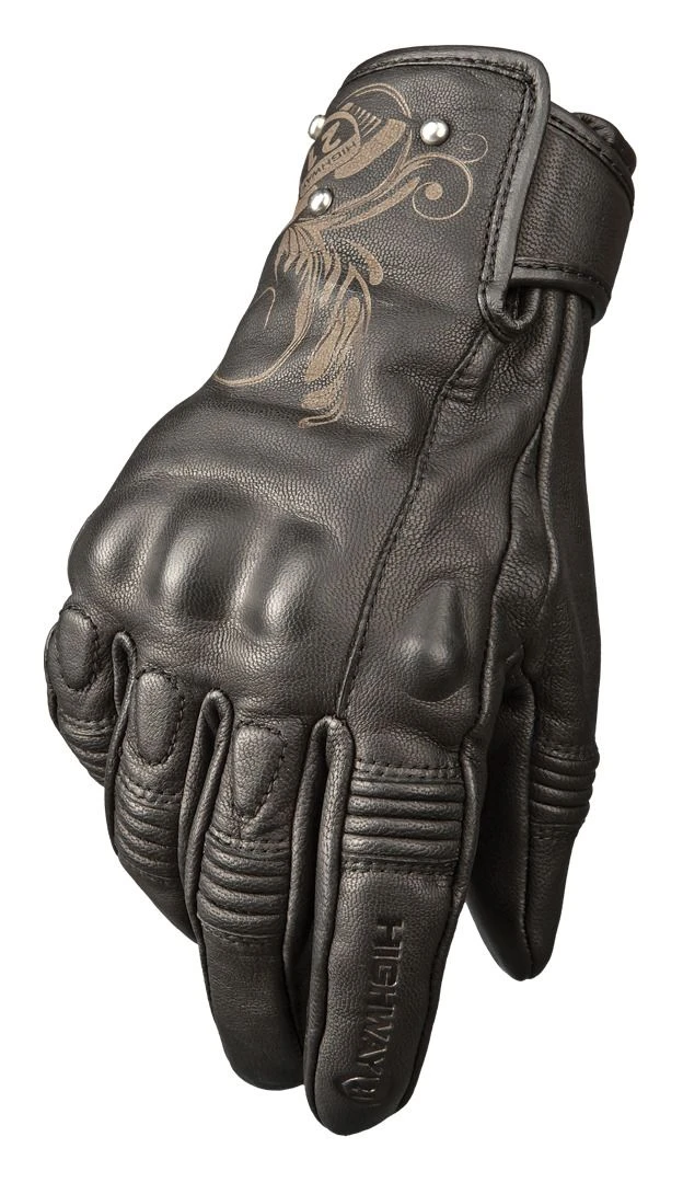 Women Who Ride Highway 21 Black Ivy Women's Gloves