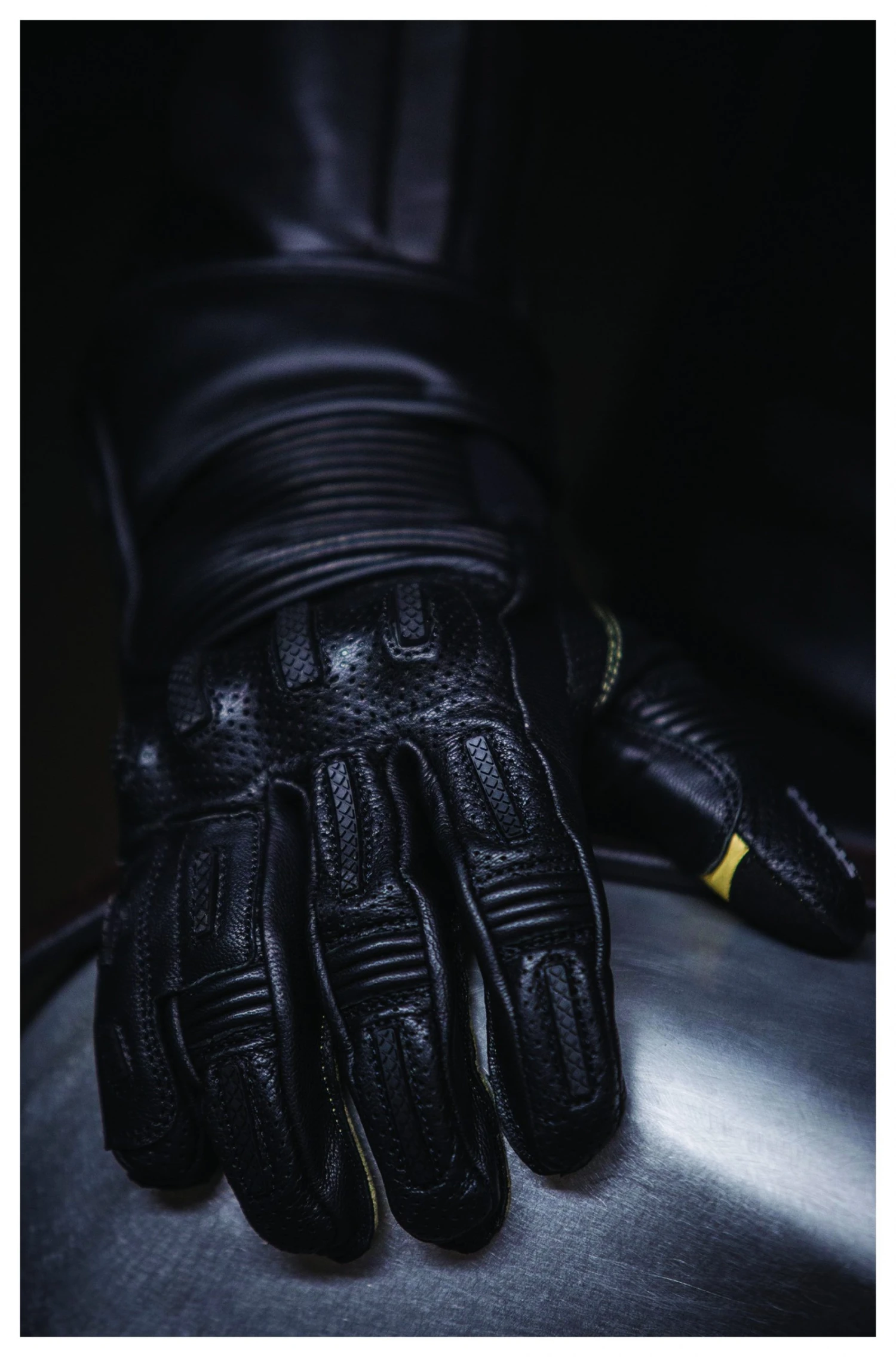 RSD Apparel Short Cuff Gloves Roland Sands F@#k Luck Gloves - Image 4