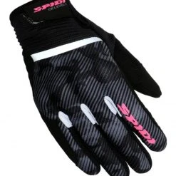Short Cuff Gloves Spidi Flash CE Women's Gloves (Camo)