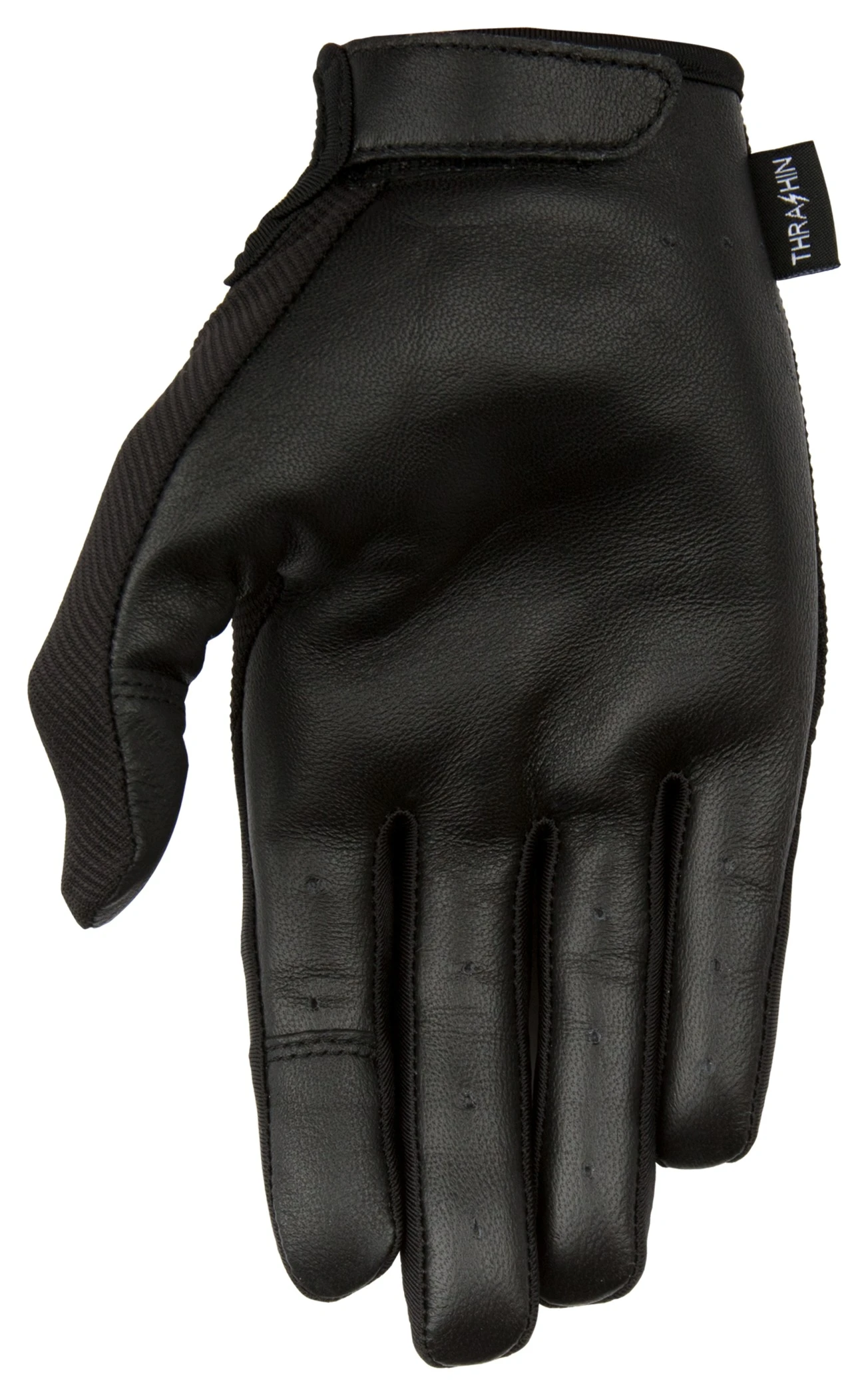 Thrashin Supply Co Short Cuff Gloves Thrashin Supply Stealth Leather Palm Gloves - Image 3