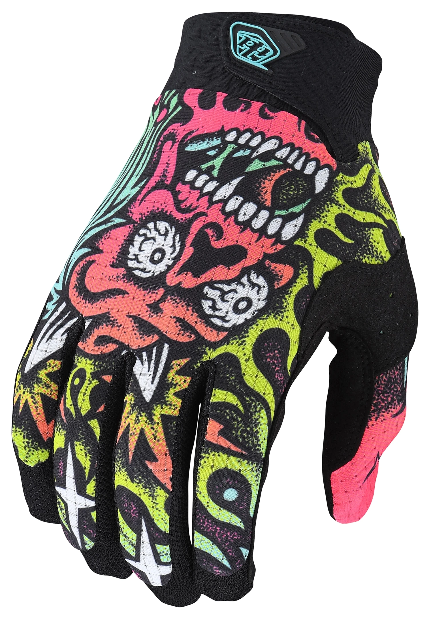 Troy Lee Designs Youth Air Skull Demon Gloves - Image 3